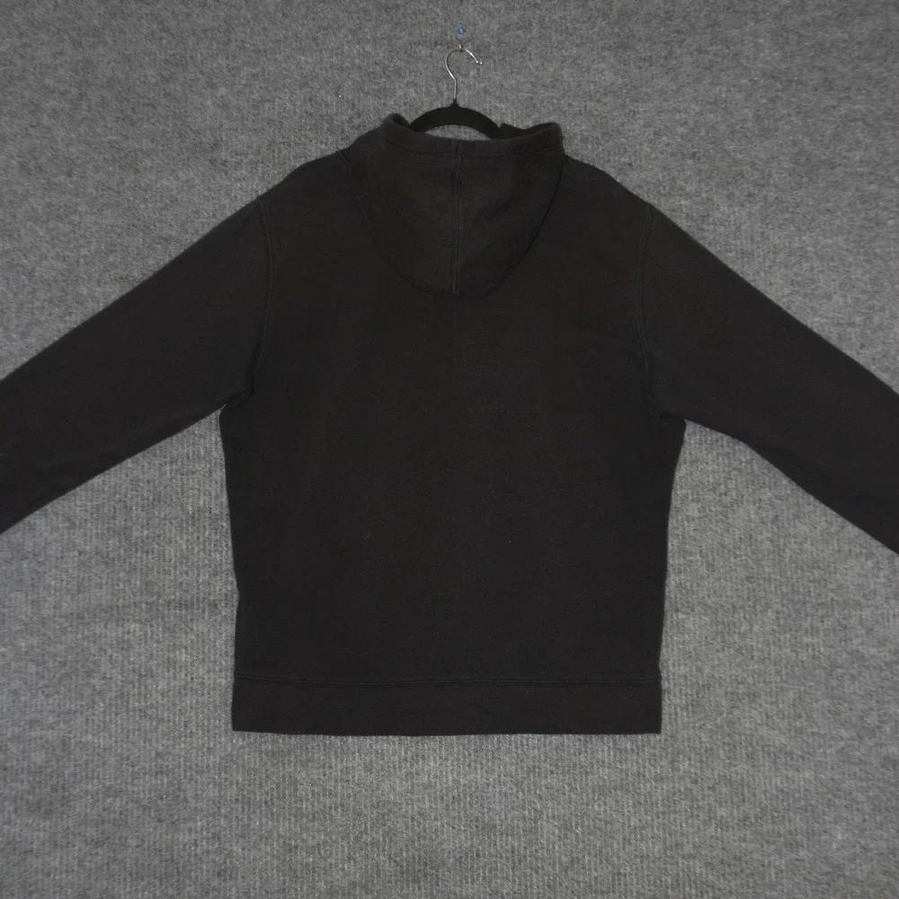 The‎ North Face Hoodie Mens Large Black Logo Pullover Activewear